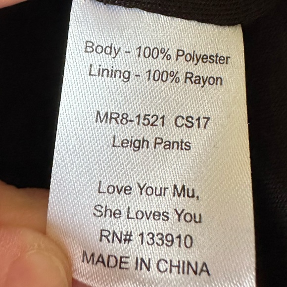 Mumu Leigh High Waisted Striped Sequin Pants New Size Medium - Picture 8 of 8